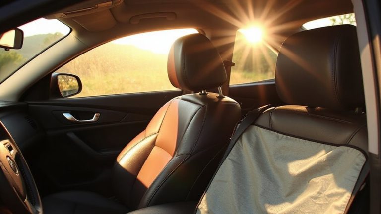 shield car upholstery from sun