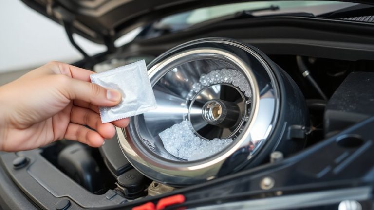 silica packs prevent headlight condensation
