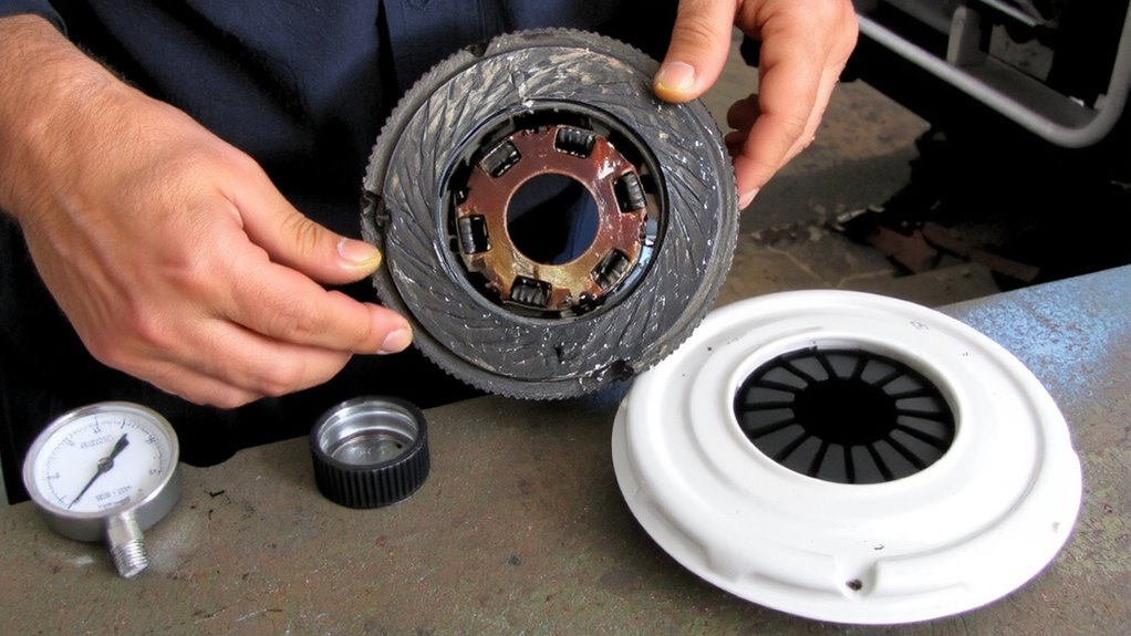 slipping vibration engagement measurement