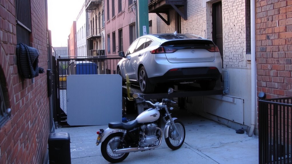 smart automated urban car storage