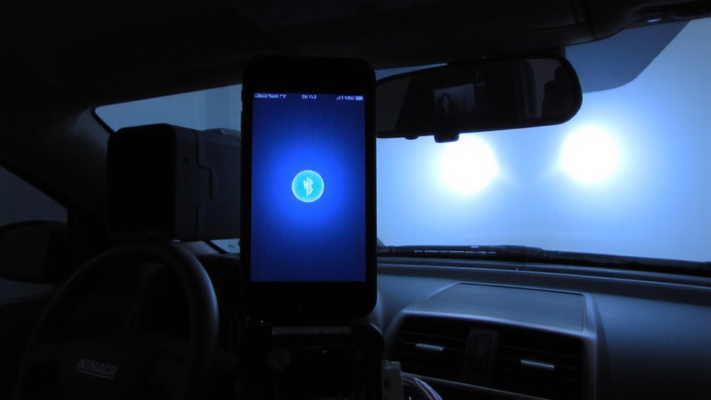 smartphone controlled fog lights