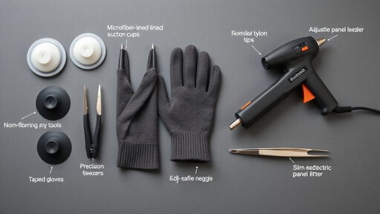 soft touch panel tools