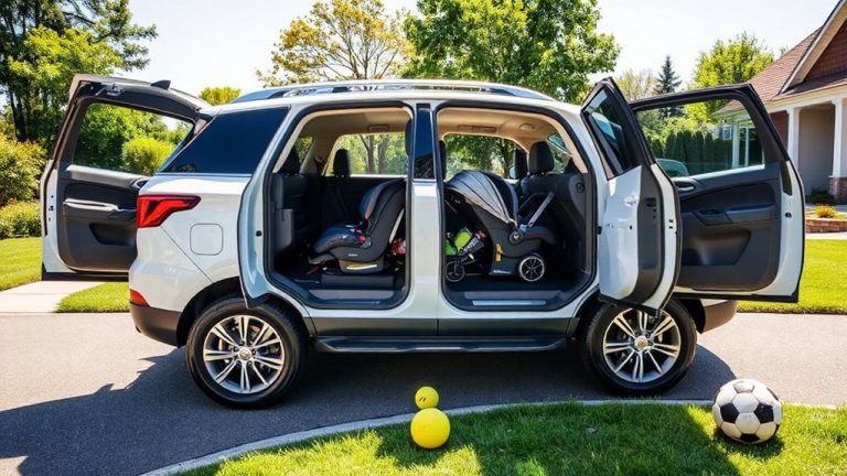 spacious suvs for twin parents