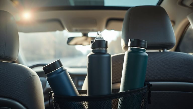 spill free car travel bottles
