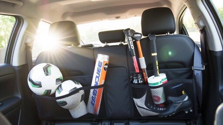 sports equipment car organizers