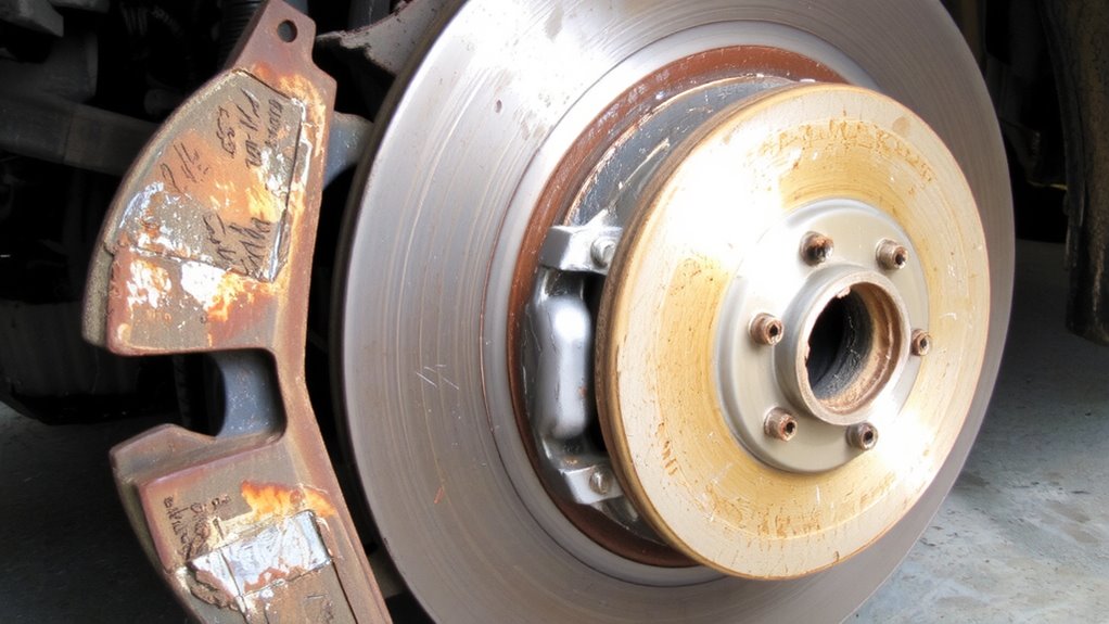 squealing pulsation grooves soft braking