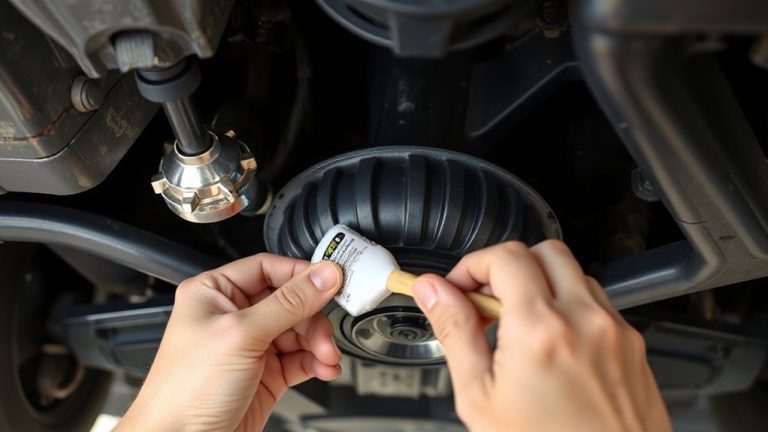 steering rack boot lubrication