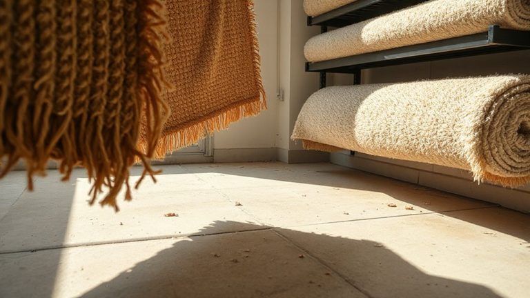 stow mats off ground
