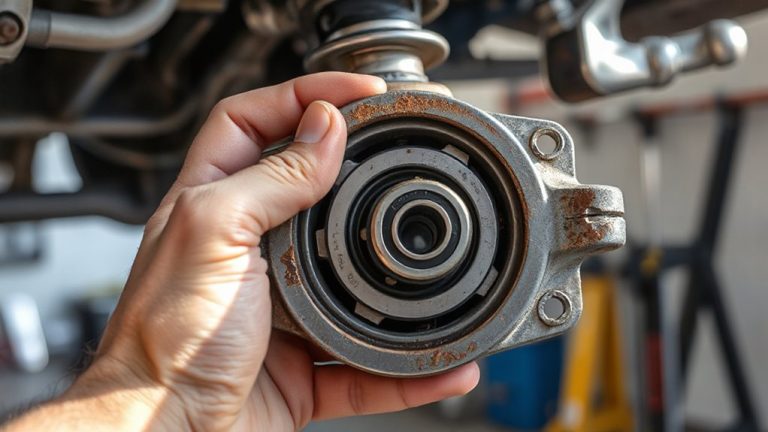 strut bearing binding inspection