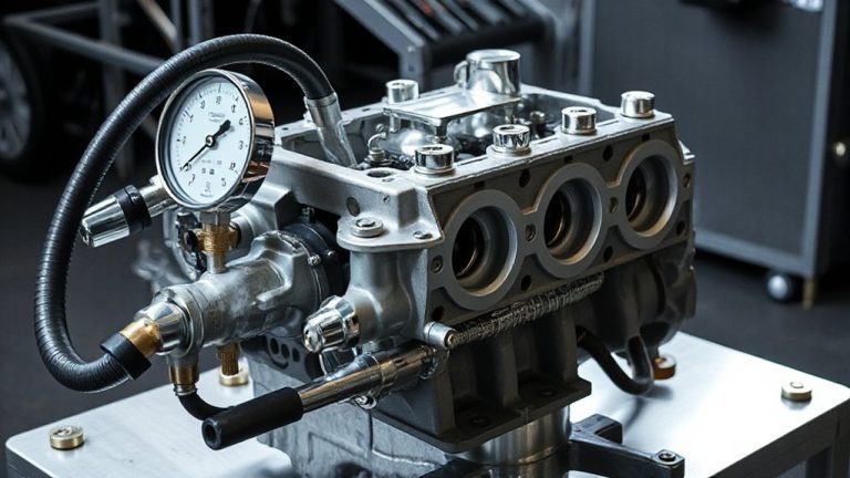 supercharged cylinder leak down test