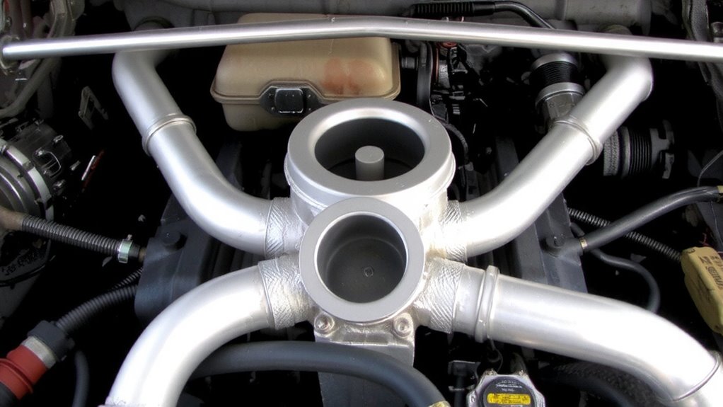 supercharger blocks coolant flow