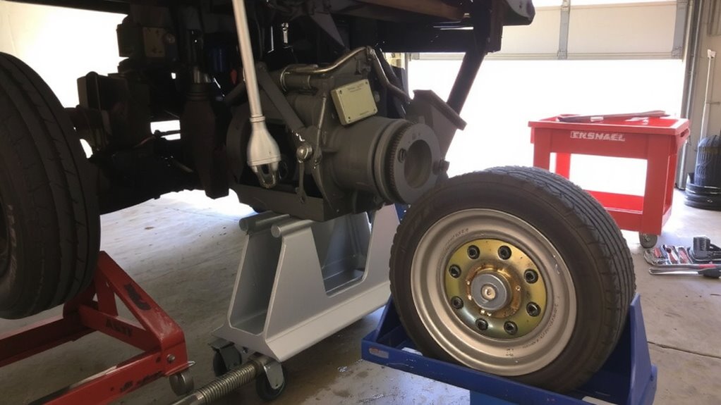 support engine transmission properly