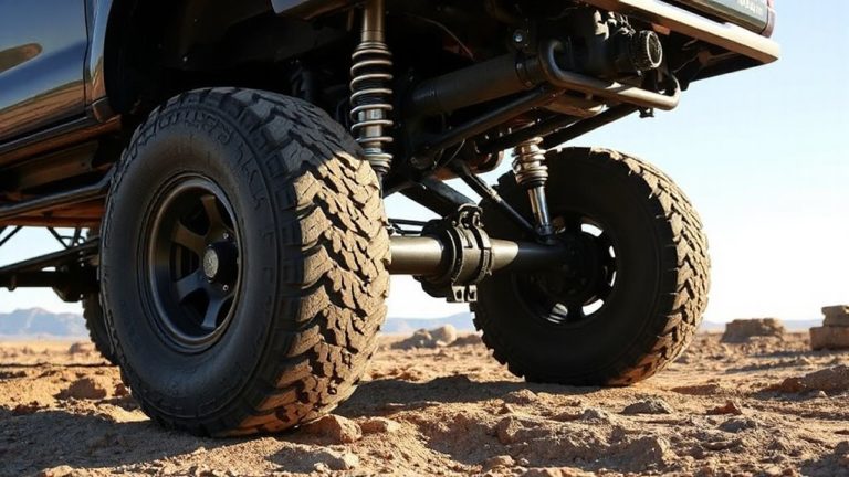 suspension lift enables bigger tires