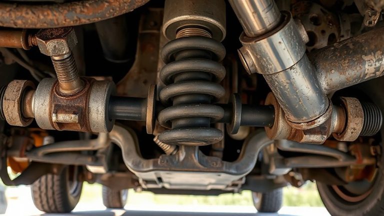 suspension noise worn components