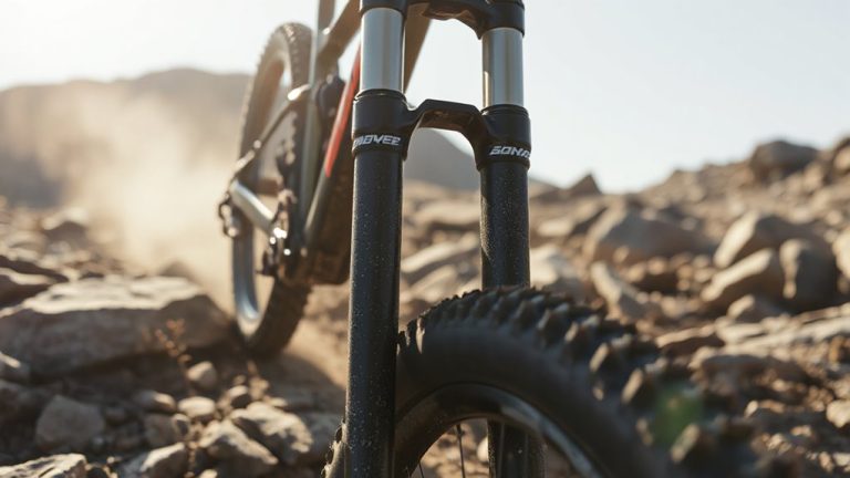 suspension travel absorbs road shocks