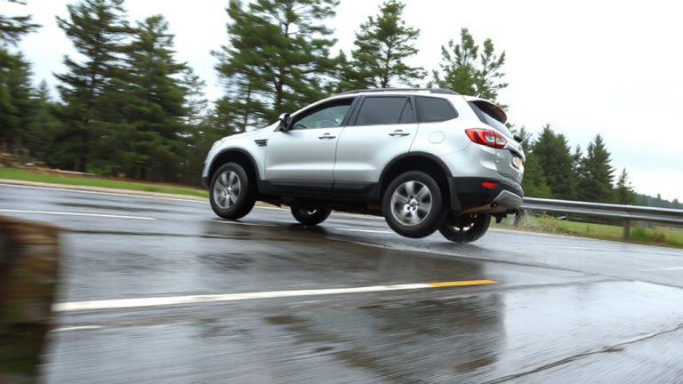 suv rollover risks swerving
