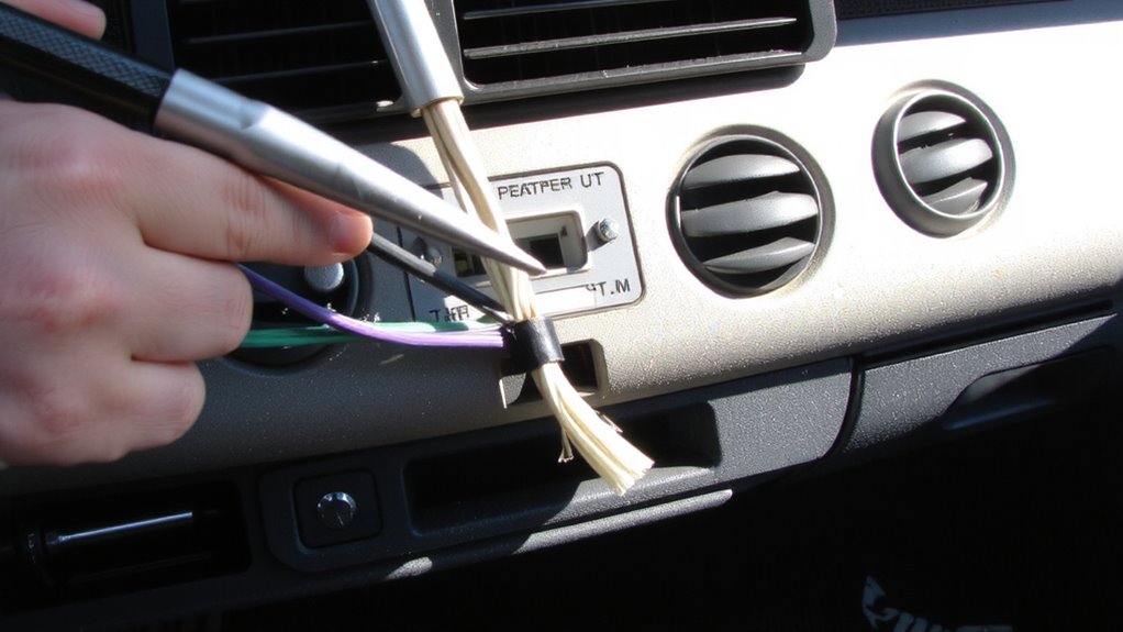 tap factory wires first