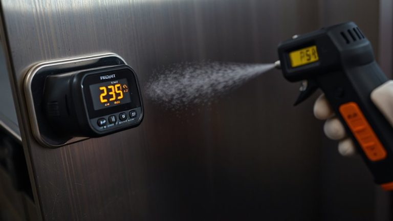 temperature control during application