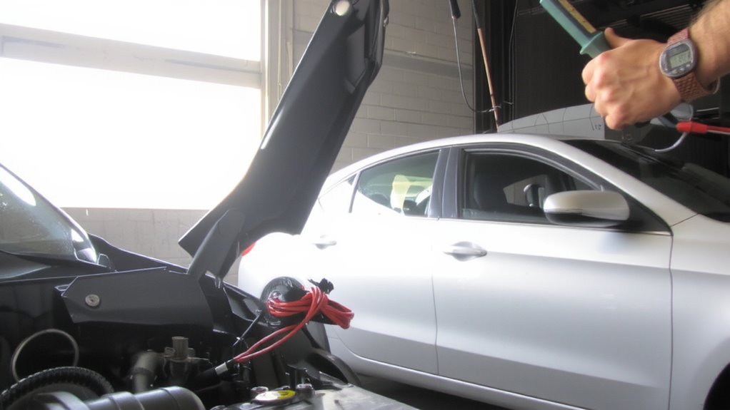 test alternator output voltage