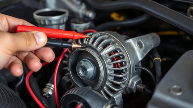 test alternator warning resistor
