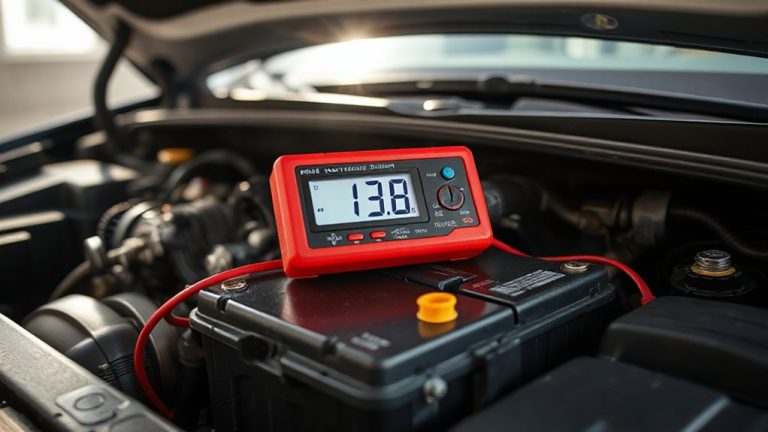 test alternator with multimeter