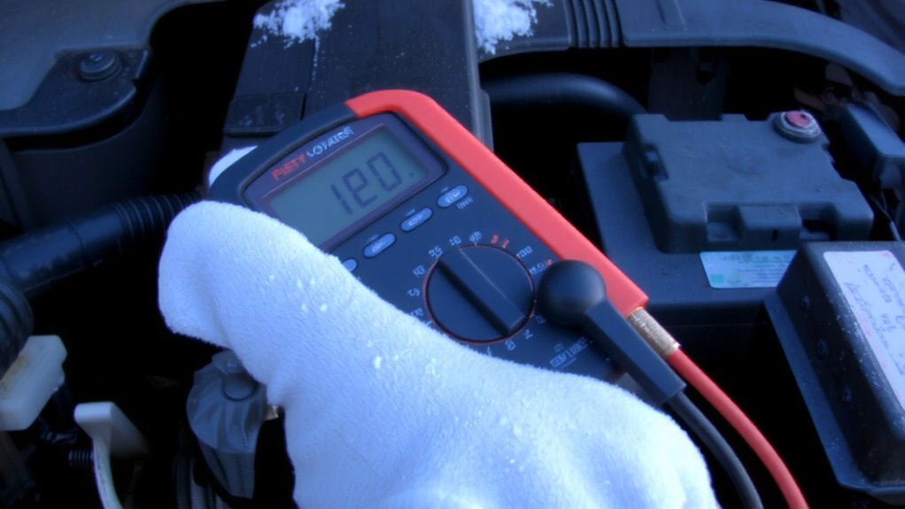 test battery voltage accurately