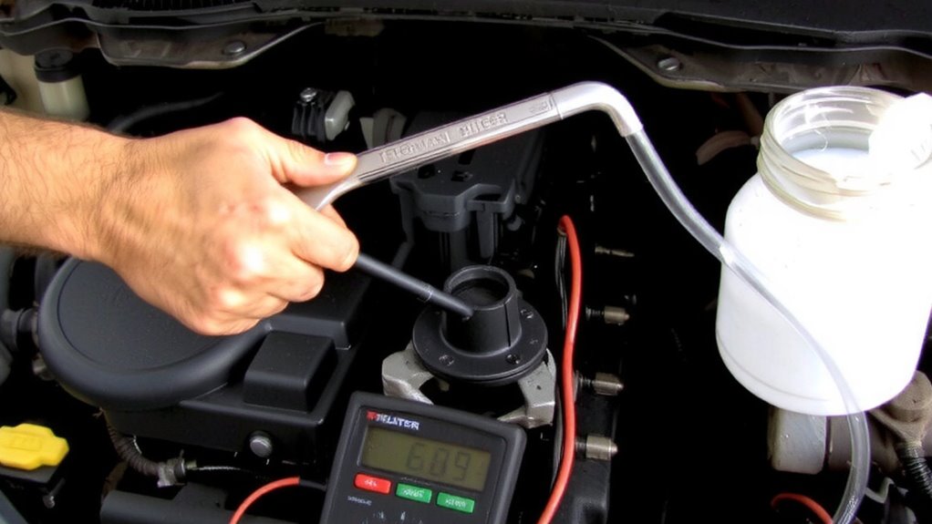 test coolant sensor resistance