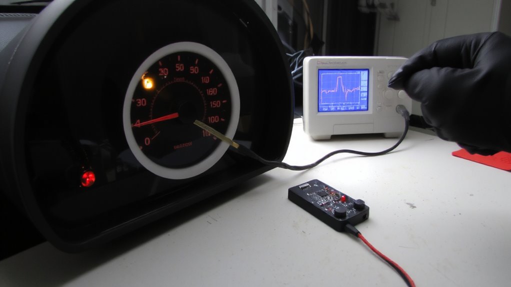 test driver voltage and ground