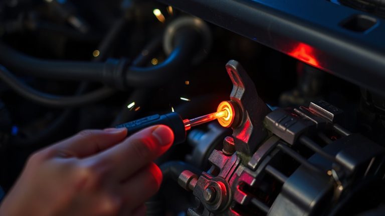 test light checks field circuit