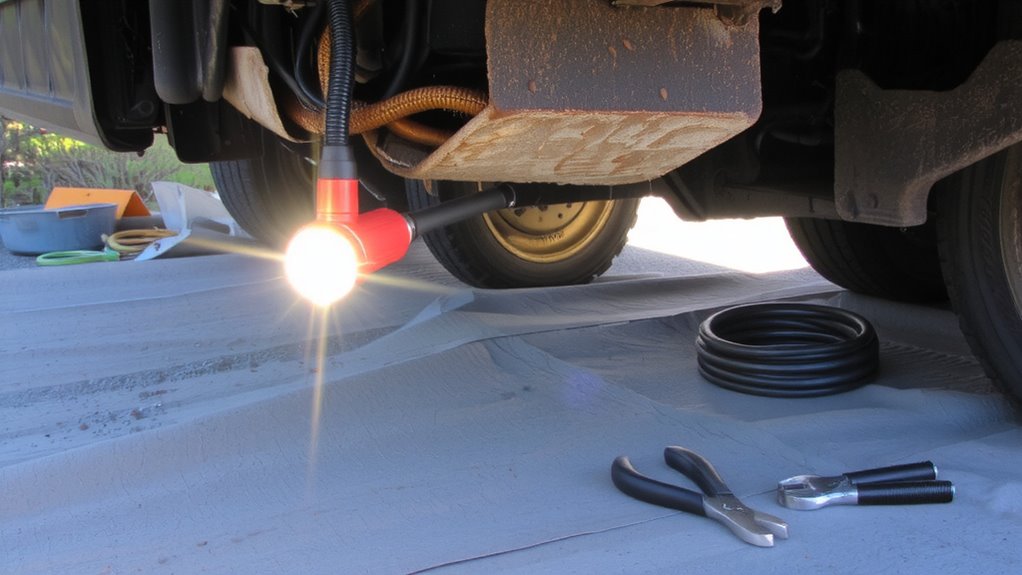 test light wiring prep