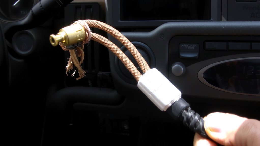 thin wires degrade audio