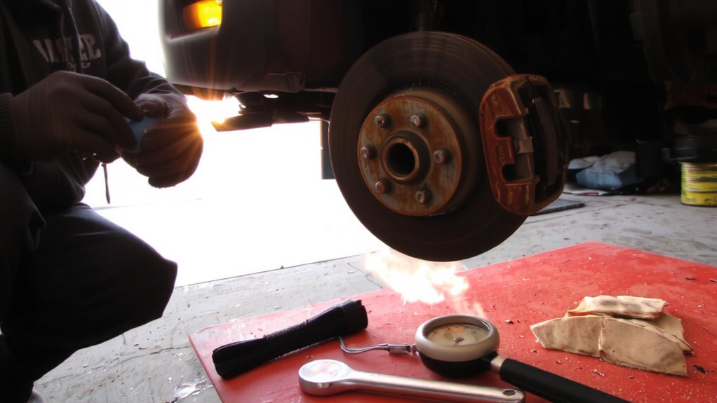 thorough post winter brake inspection