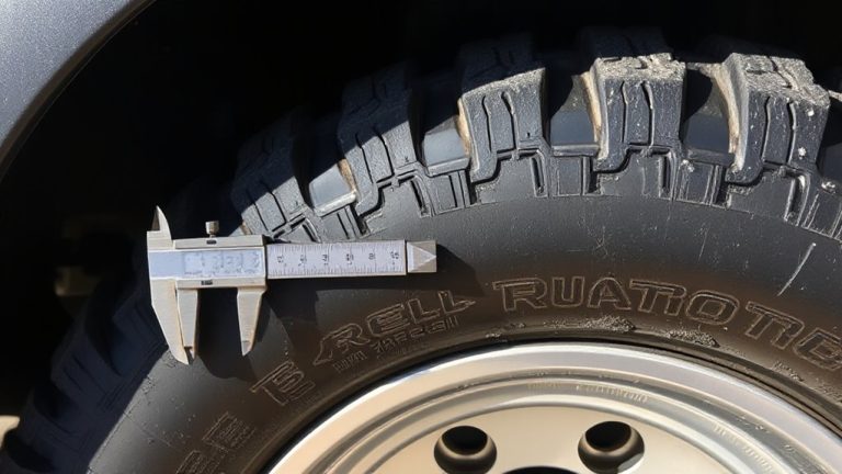 tire sidewall clearance calculation