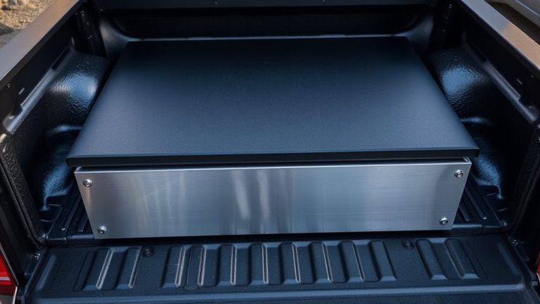tool boxes under tonneau covers
