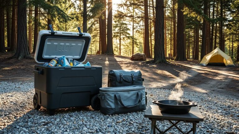 top car camping coolers