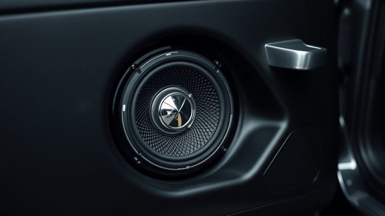 top car door speakers