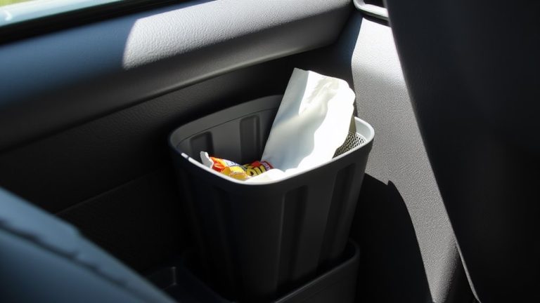 top car trash cans