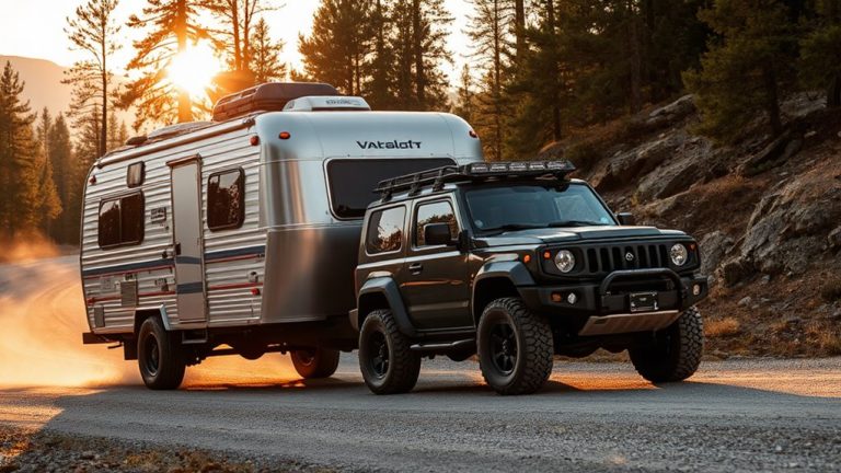 top towing camper vehicles