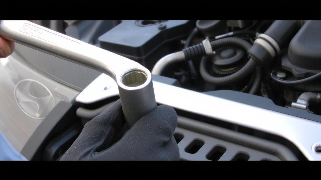 torque elantra boot clamps properly