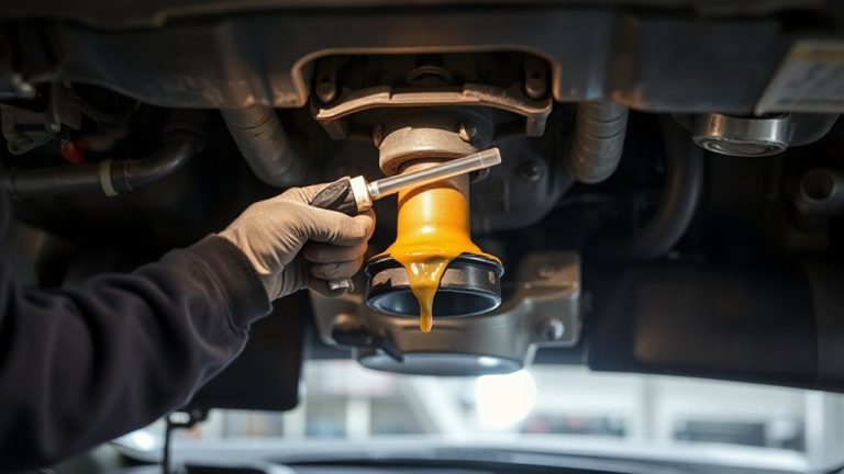 toyota sienna steering lubrication