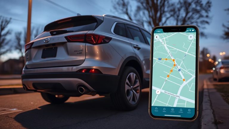 track parked car location