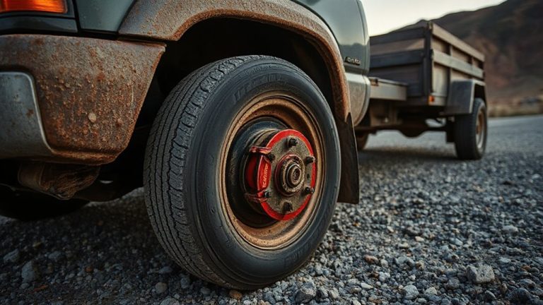 trailer towing brake wear