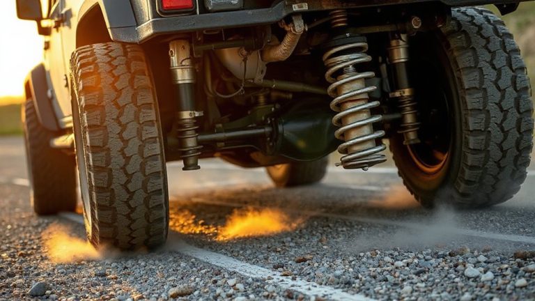 trailer towing stresses suspension