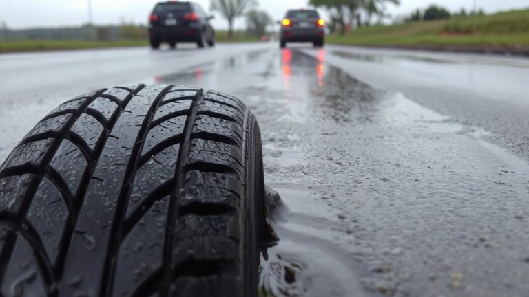 tread depth affects wet traction