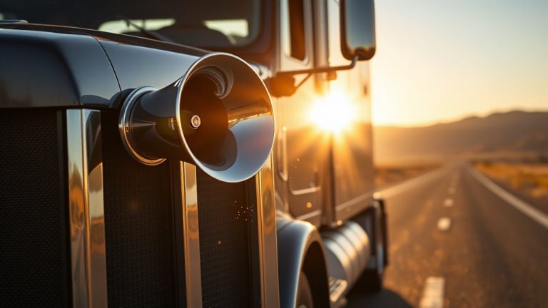 truck air horns road command