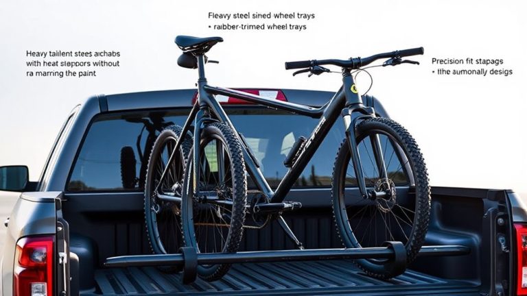 truck bed bike racks