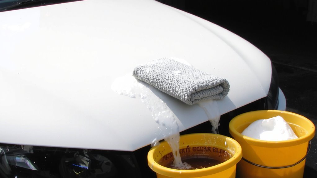 two bucket grit proof wash system