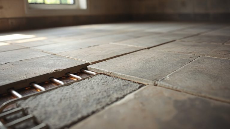 underfloor heating under tiles