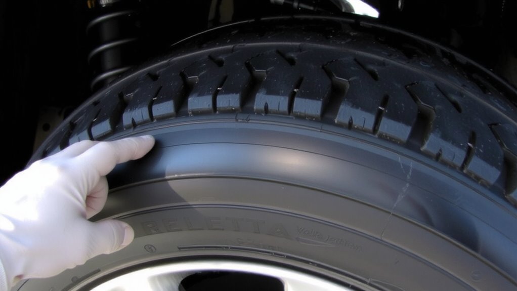 uneven wear due to struts