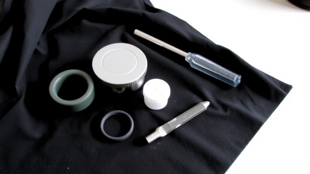 use correct fluid compatible parts